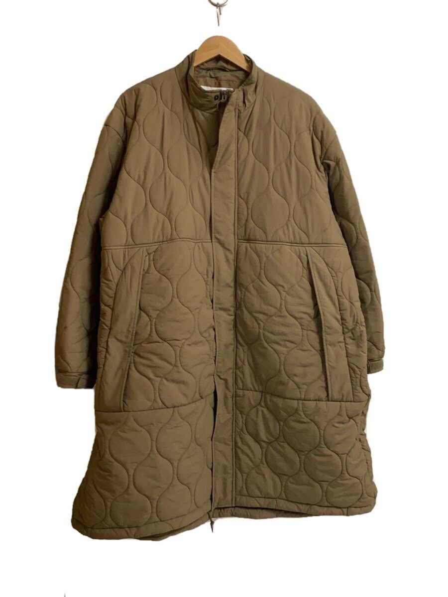 Wildthings Coat/M/Polyester/Beg/Plain/Wtl24104Sn … - image 1