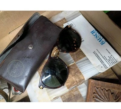 VINTAGE Ray Ban Sunglasses Traditionals W1538 Tortoise/ brown USA made B&l - Image 1 of 4