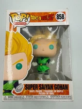 Funko Pop! Animation Dragon Ball Z #858 Super Saiyan Gohan NEW BOX DAMAGED