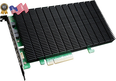 HighPoint Technologies 4-Port M.2 SSD6204A NVMe Boot RAID Controller for VMwa