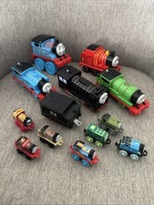 LOT OF 13 Thomas  Friends Take Along n Play Diecast Train Engines and Cars