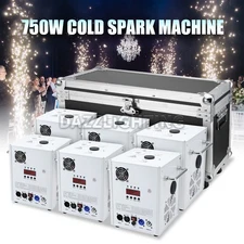 PAIDUN 750W Cold Spark Firework Machine DMX512 Stage Effect Wedding Show Event