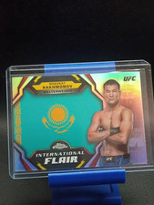 Topps 2024 Chrome UFC International Flair Shavkat Rakhmonov IFL-5 Refractor