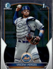2023 Bowman #BCP-102 Vincent Perozo Chrome Prospects