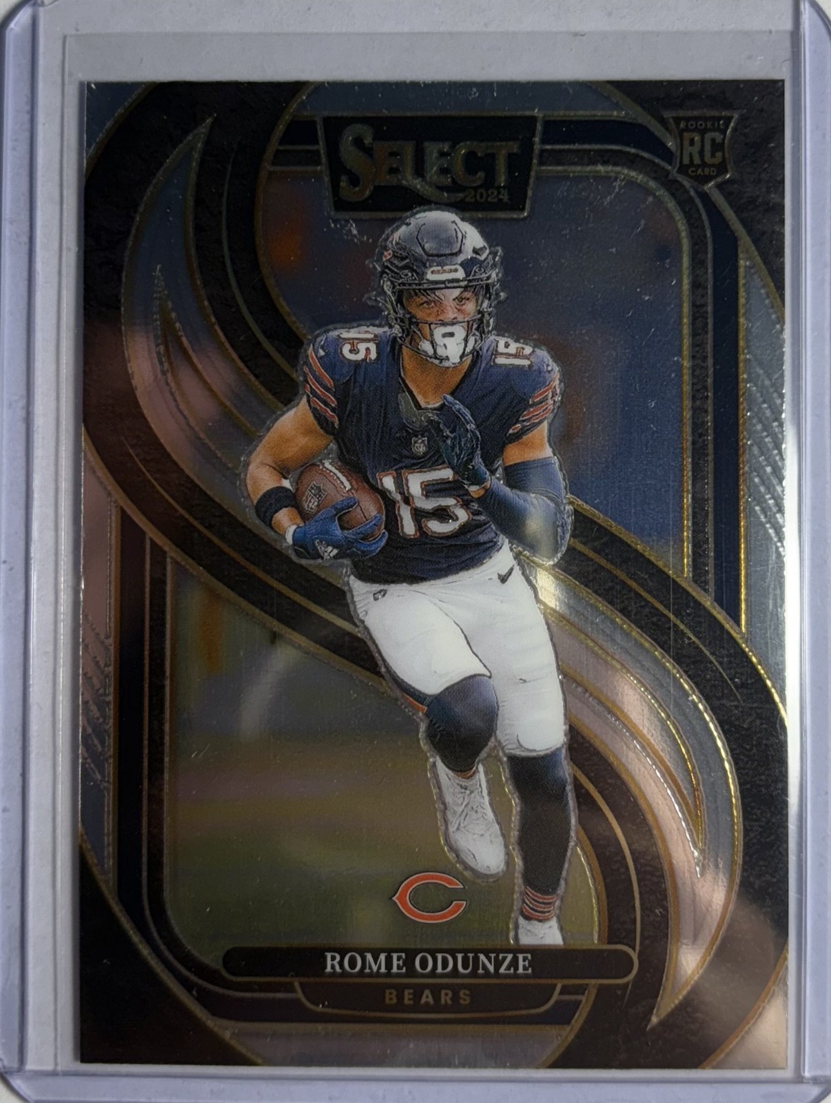 2024 Panini Select - Premier Level Rome Odunze #136 (RC)