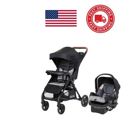 Standard Stroller with Swivel Wheels and Ergonomic Handle for Easy Maneuvering