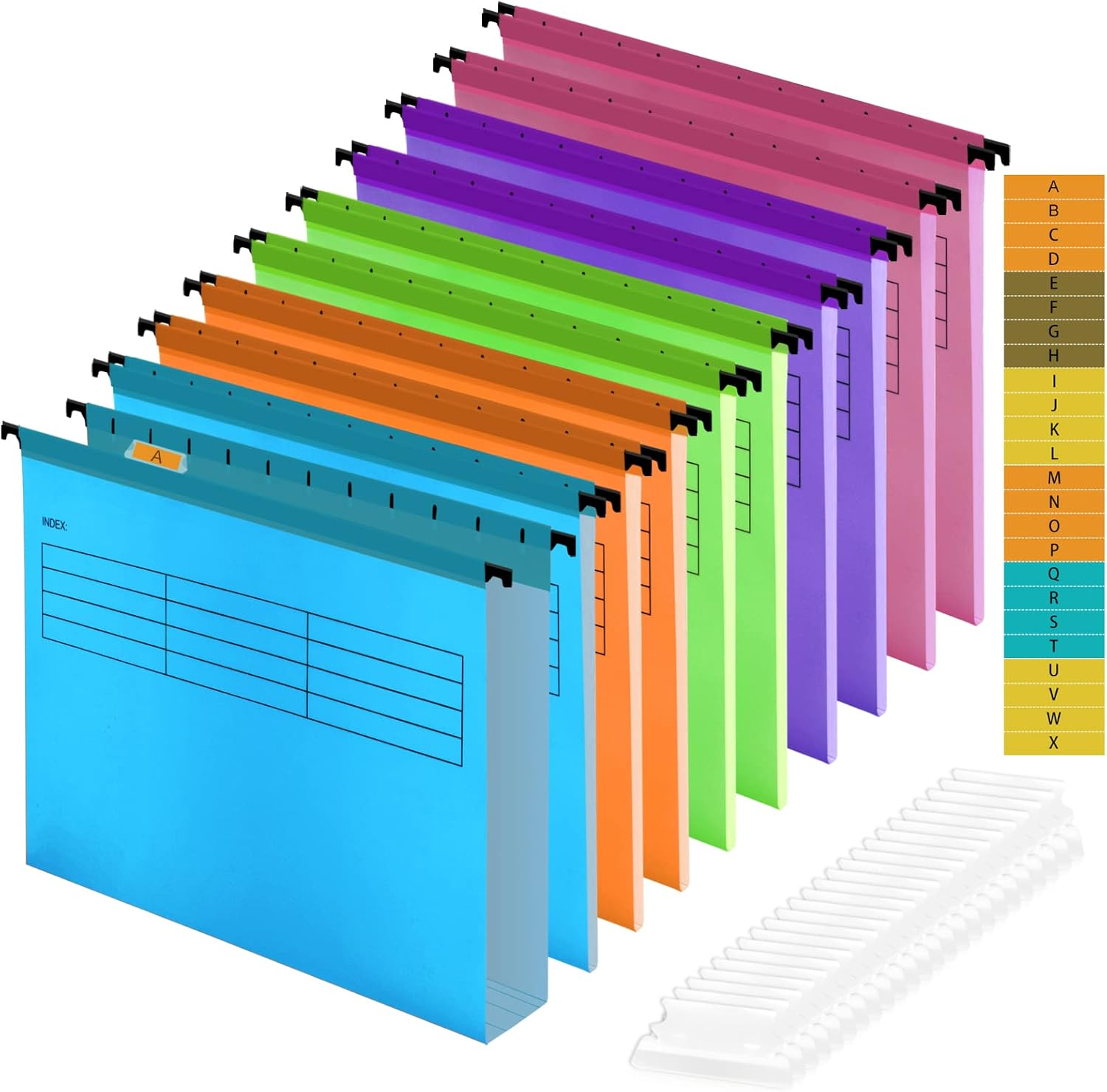 A4 Suspension Files for Filing Cabinet Files Hanging Filing Folders,34.8Cm*24.5C
