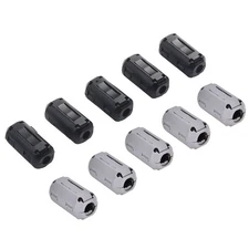 10PCS 5mm Ferrite Core Noise Suppressor Filter Rings for Audio Video Wire