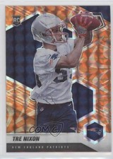 2021 Panini Mosaic Rookies Reactive Orange Mosaic Prizm Tre Nixon #398 0q3