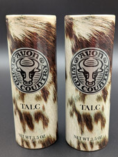Retired Avon Wild Country Powder Deodorant Talc 3.5 New Old Stock Set of 2