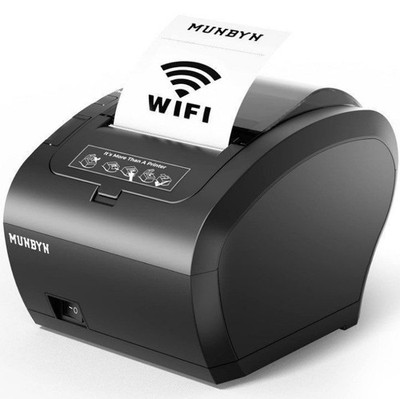 Munbyn ITPP047P Thermodrucker 80mm 300DPI Bon WiFi USB LAN #03