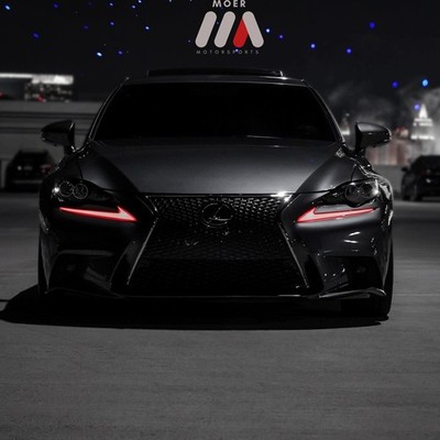 RGB LED DRL For 2013-16 Lexus IS200t/300 IS250 350 F Daytime