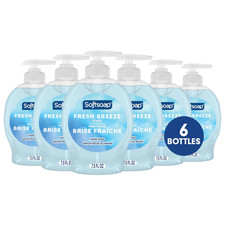Liquid Hand Soap, Fresh Breeze - 7.5 Fl Oz Pack of 6