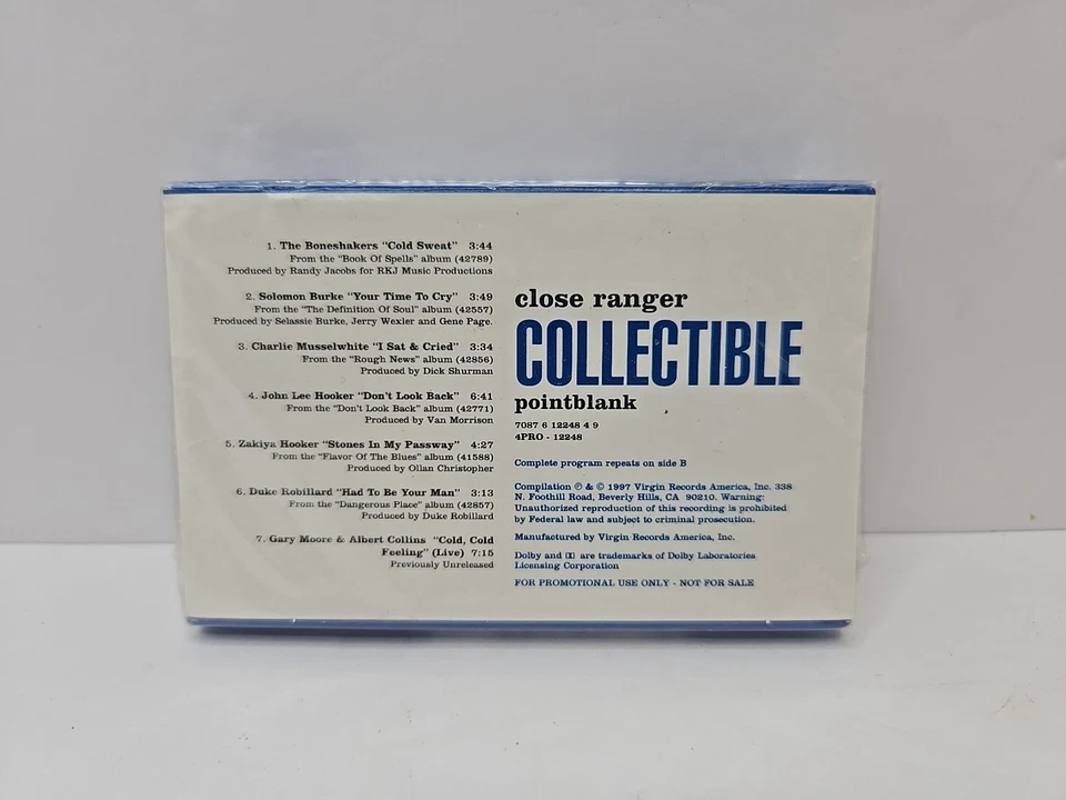 Pointblank Close Ranger Collectible (Cassette, 1997) Promo - Rock Blues - New - Image 2 of 4