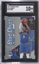 2019-20 Panini Mosaic Blue Chips RJ Barrett #2 SGC 10 GEM 04ie