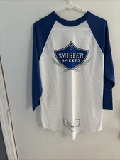 Vintage 90s Tobacco Swisher Sweets Cigar T Shirt Size Large