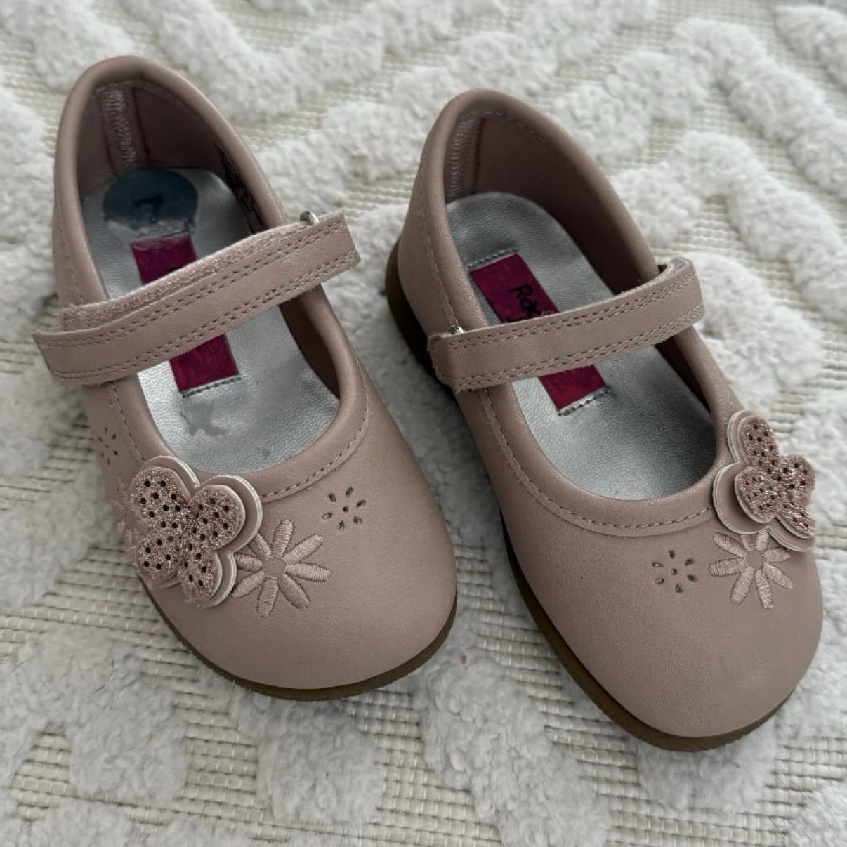 Blush Baby Mary Jane Walking Shoes Size 7