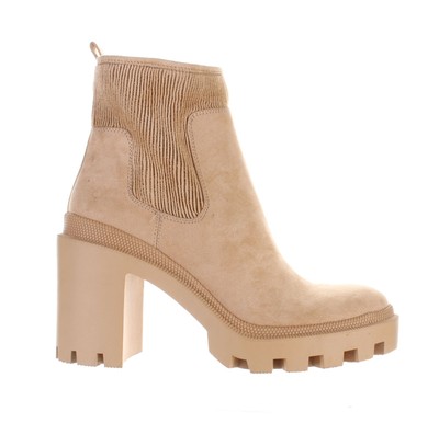 JLO by Jennifer Lopez Womens Emalee Tan Chelsea Boots Size 8 (7525111)