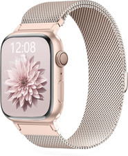 Original Metal Milanese Loop Compatible with Apple Watch Band 38Mm 40Mm 41Mm 42M