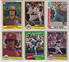 1979-84 Baseball HOF Superstar 15 Card Lot Rose Reggie Schmidt Bench Seaver