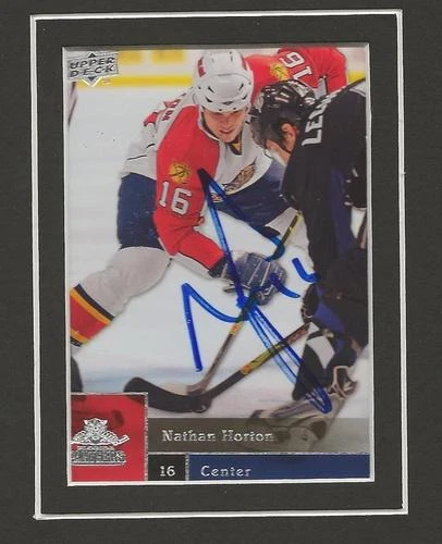 Фотодисплейные синяки с автографом Натана Хортона в рамке 11x17 - Изображение 2 из 2