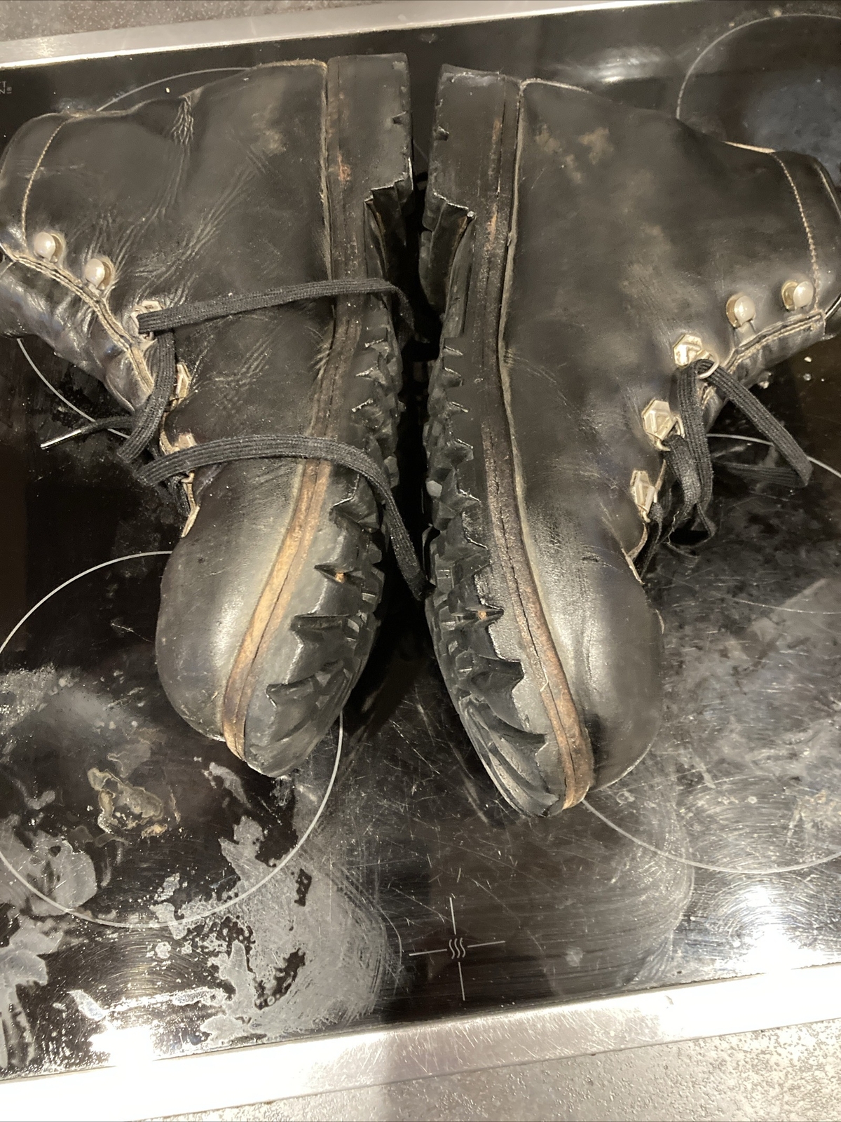 One Piece Leather Men’s Walking Boots Size 10.5 eBay