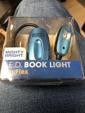 LED Reading Book Light w/Clip Flexible USB Rechargeable Bed Travel Desk Laptop