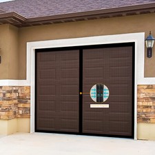 10x8ft Magnetic Garage Door Screen Durable Fiberglass Garage Door Screen