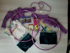 American Girl McKenna's Accessories Gymnastic water bottle book snacks clothes 