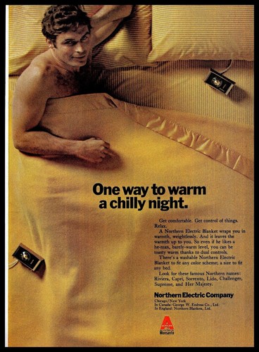 yellow electric blanket