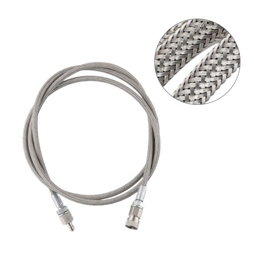 Inflation Hose 4500 PSI 60\" Stainless Steel Braided Hose High Pressure - Picture 1 of 24
