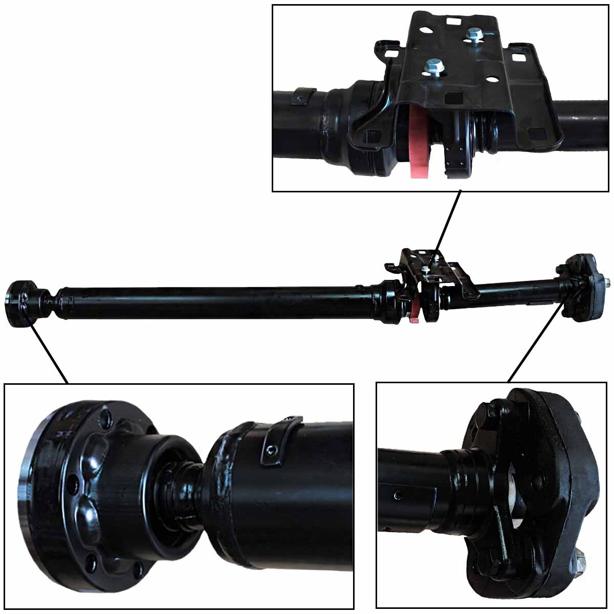 Arbre de transmission 1246mm robuste pour Cayenne 955 Vw 7L