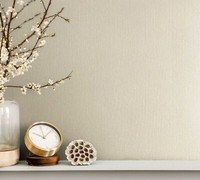 Vliestapete Marburg Uni Textil Struktur Creme Beige Metallic 32952 (4,04€/1Qm)
