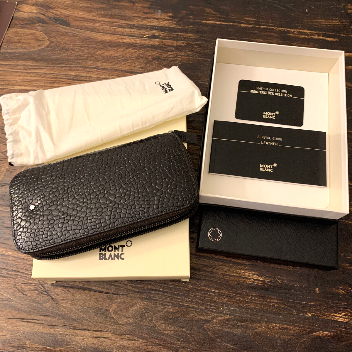 Montblanc Watch Travel Storage Pouch Case Meisterstuck 105788