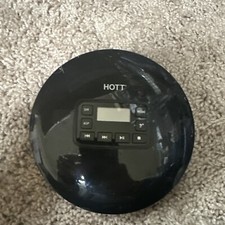 HOTT CD511 Rechargeable Portable CD Player Home Travel Car - Black