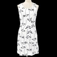 Chanel Sleeveless Dress White 98P #36 97549
