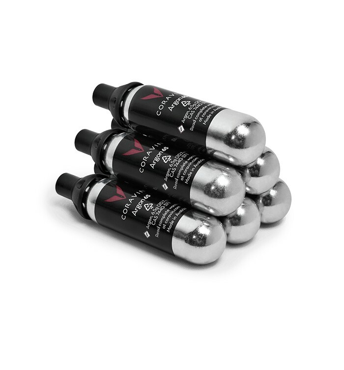 Coravin Pure 2600 PSI Argon Gas Capsules for Wine Preservation