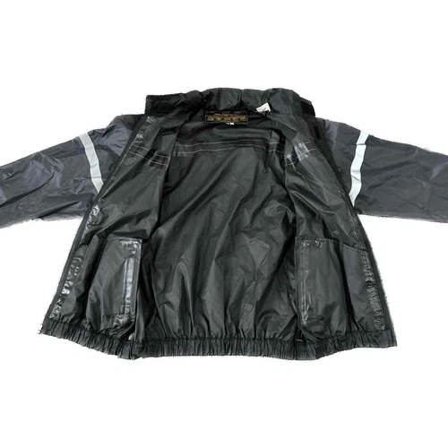 AGV Sport Motorcycle Biker Racing Nylon full Zip Jacket Large image 3