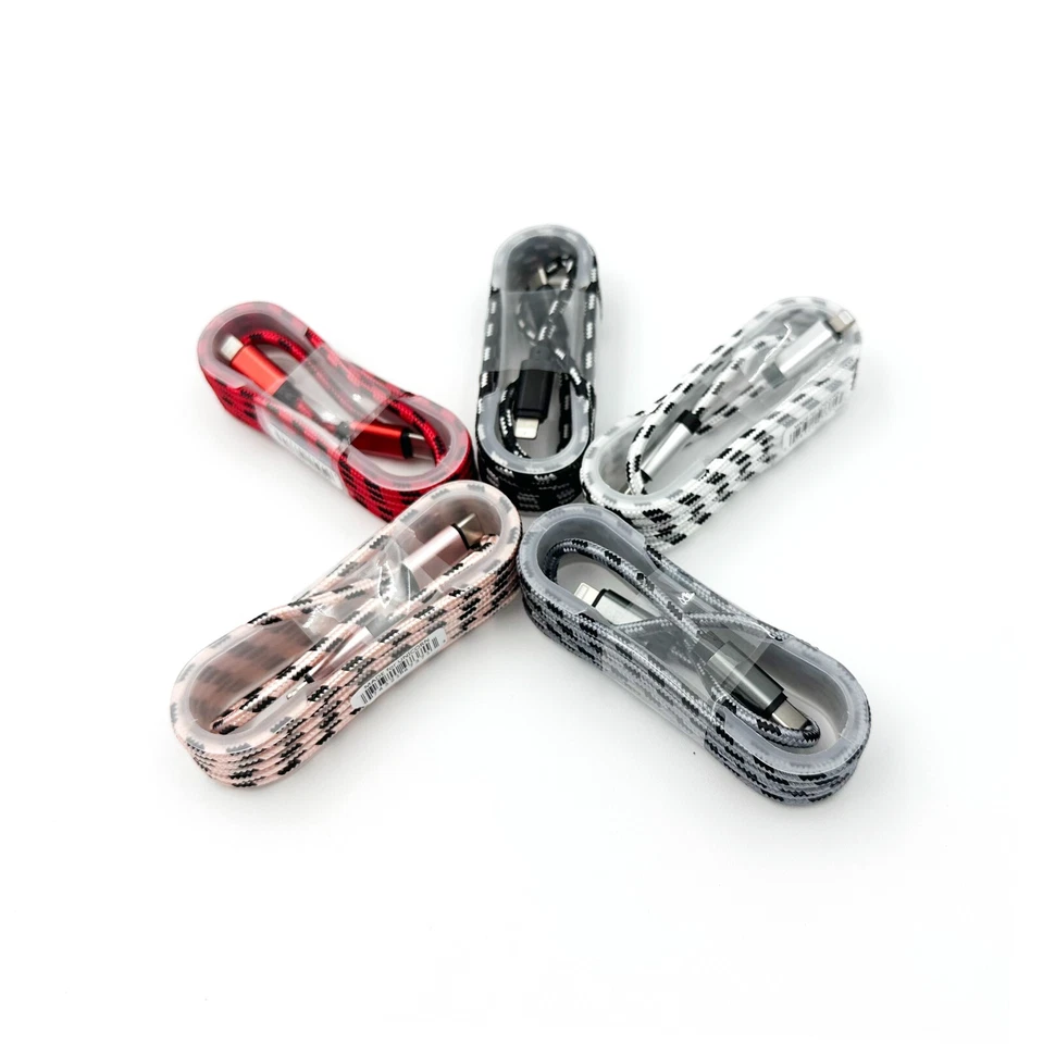 50 USB-C to 8-Pin Charger for iPhone 1.5m/5ft Cable Wholesale Bulk Cords UNICORN - Image 4 of 4