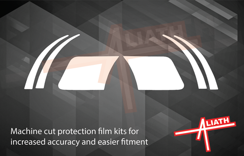 Fits Porsche 944 set CLEAR Wing QTR Arch Stone Chip Guard Paint Protection Films - 第 1/3 張圖片