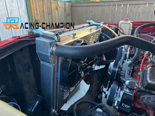 For 67-72 GMC Chevy C/K K10 K20 K30 C10 C20 C30 Pickup 4Row Radiator Shroud Fan