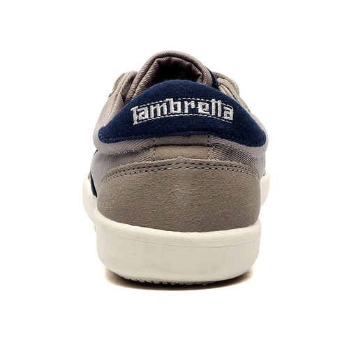 SALE - Lambretta Vulkan Mens Retro Casual Vintage Classic Sneakers Trainers Grey - Picture 3 of 5