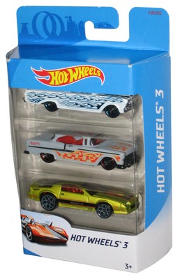 Hot Wheels 3 (2017) Mattel Auto 3-Pack Box Set