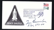 Terence "Tom" Henricks signed cover NASA Shuttle Astronaut