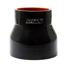 HPS 1-1/8" - 1-3/8" ID High Temp 4-ply Black Silicone Reducer Coupler Hose