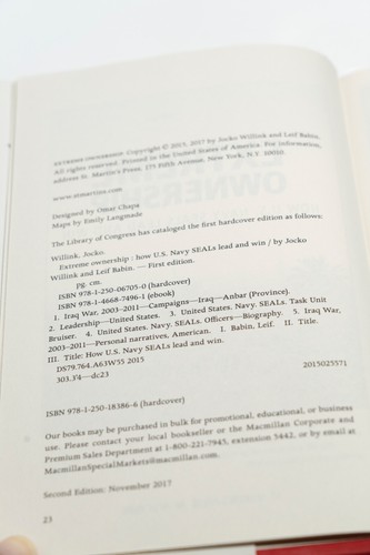 Extremes Eigentum: Wie U.S. Navy SEALs Jocko Willing & Leif Babin führen und gewinnen - Bild 8 von 8