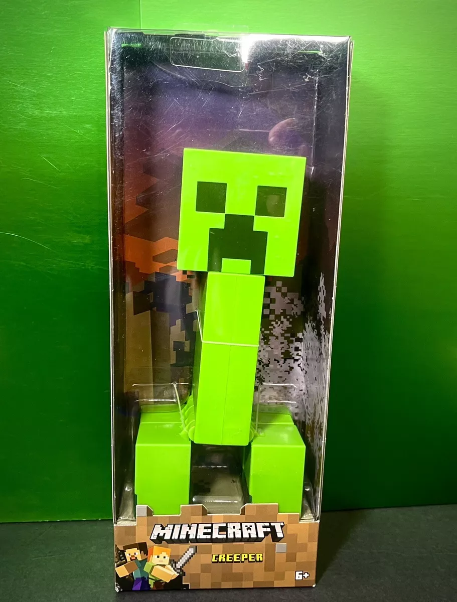  Mattel Minecraft Creeper 8.5 Figure Based on Minecraft Video  Game : Toys & Games