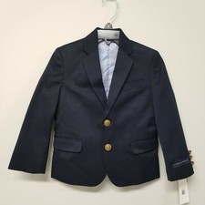 NWT Tommy Hilfiger 410 Masty Navy Suit 2 Button Boys Suit Blazer