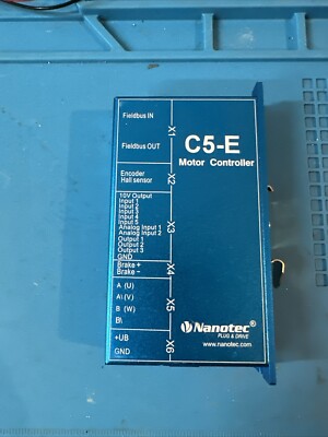 Nanotec C5E-2-09A Motor Controller (CAN) BLDC,Stepper Servo Drive 10A/48V