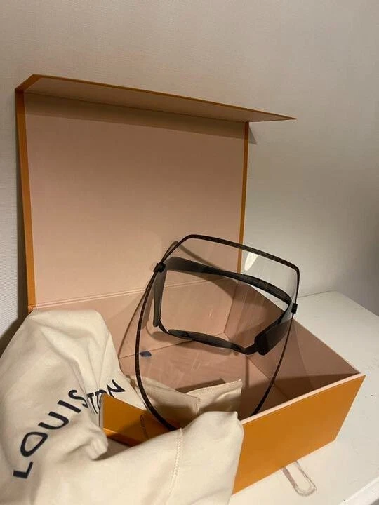 pre loved louis vuitton face shield